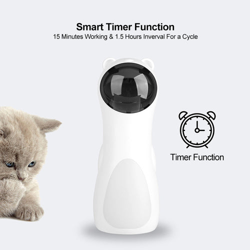 Automatic Laser Cat Toy - Rotating Bear