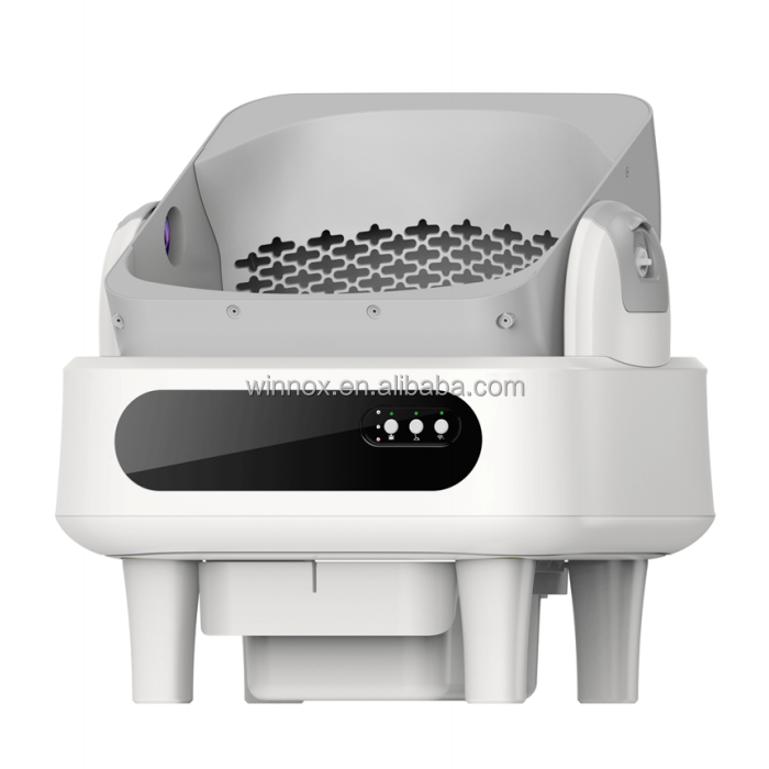 Robot-Scoop Self Cleaning Cat Litter Box - Smart Monitoring