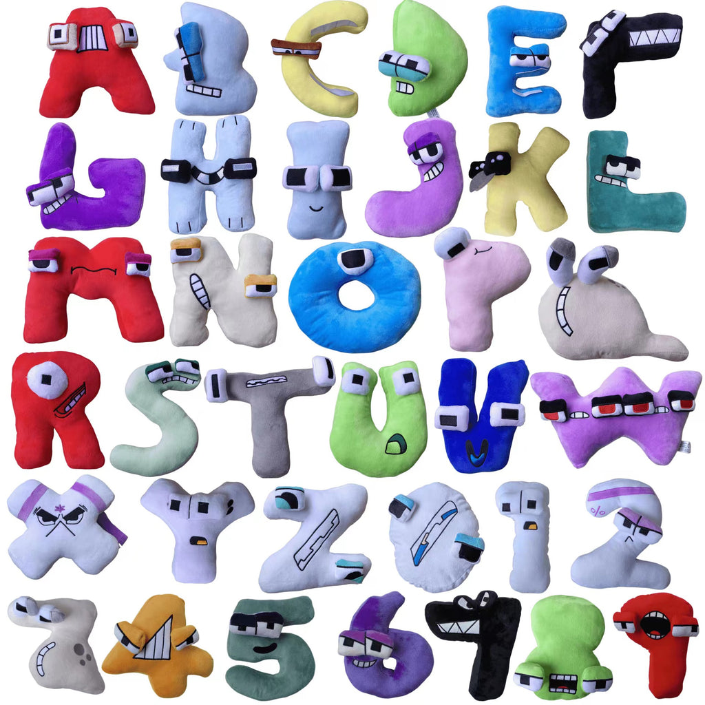Alphabet Lore 26-Letter Premium Plush Toy Set