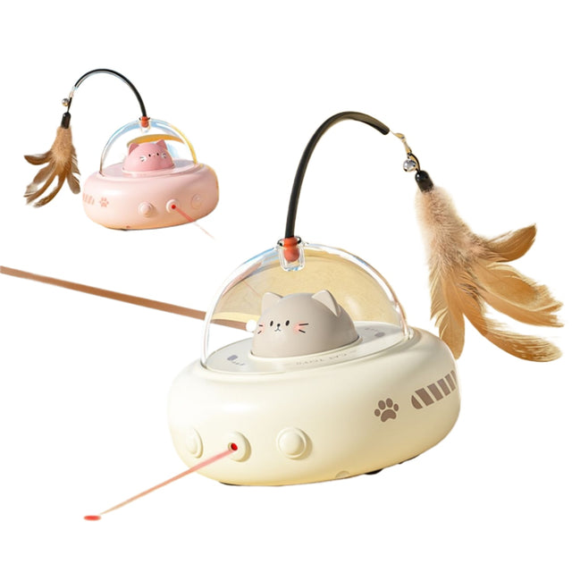 Joyful Rolling Pet Ball - Interactive Automatic Toy for Cats & Dogs