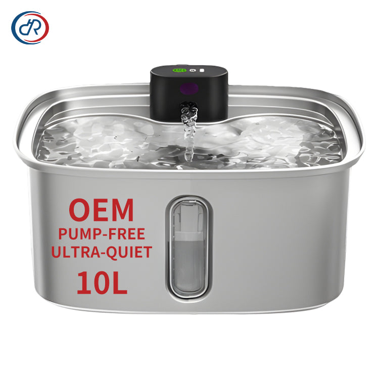 10L Large Capacity Smart Pet Water Fountain (Wi-Fi/App)