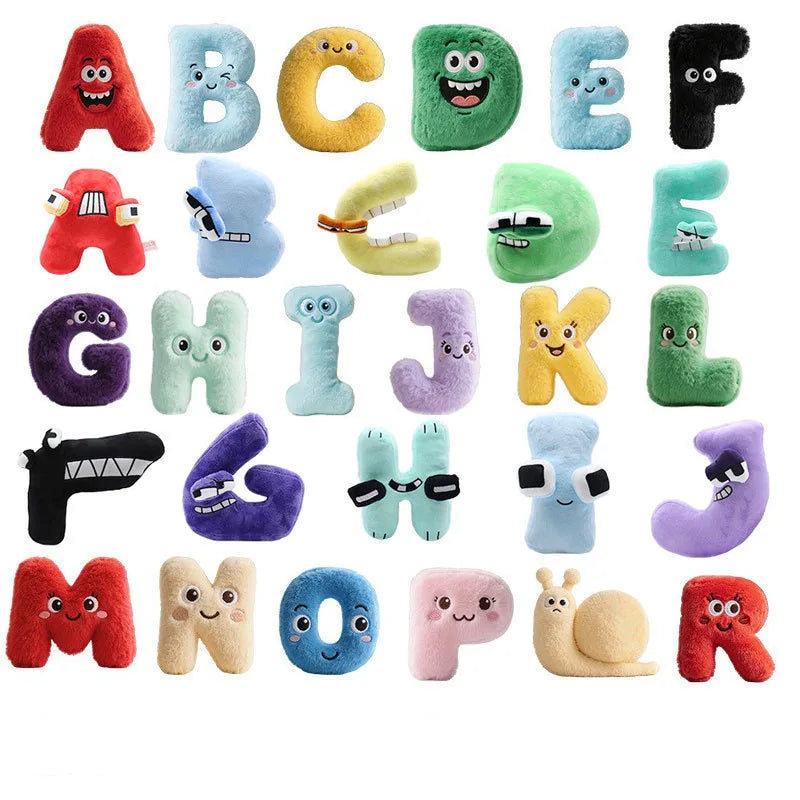Alphabet Lore 26-Letter Premium Plush Toy Set