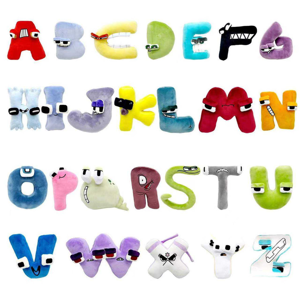Alphabet Lore 26-Letter Premium Plush Toy Set