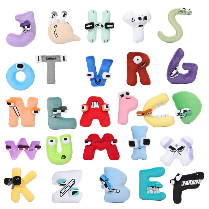 Alphabet Lore 26-Letter Premium Plush Toy Set